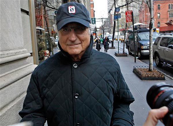 The $50 Billion Con Man, December 11: The investing community, already reeling from the economic downturn, was rocked when respected investor Bernard Madoff, a former chairman of Nasdaq, admitted that his investment firm was a sham and that he had actually been running, in his estimation, a $50 billion Ponzi scheme.  Hedge funds with investments of billions to moms and pops who had hundreds of thousands in Madoff's firm were hit, as were notable charities, educational institutions, and celebrities. The victims' list keeps growing; one investor, who had $1.4 billion of clients' money invested, killed himself. Madoff, under house arrest, must disclose his assets.  Other fallout: The SEC, which was warned about Madoff, faces criticism as do hedge funds that apparently don't do any due diligence yet collect hefty fees.  It was a year-end scandal that seemed to capture all insanity of the market bubble.